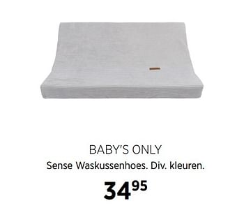 Aanbiedingen Baby`s only sense waskussenhoes - Baby's Only - Geldig van 21/07/2020 tot 17/08/2020 bij Babypark