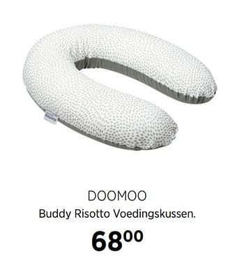 Aanbiedingen Doomoo buddy risotto voedingskussen - Doomoo - Geldig van 21/07/2020 tot 17/08/2020 bij Babypark