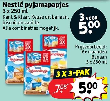 Aanbiedingen Banaan - Nestlé - Geldig van 21/07/2020 tot 02/08/2020 bij Kruidvat