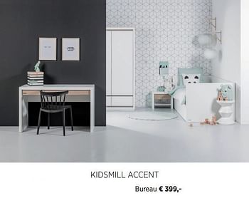 Aanbiedingen Kidsmill accent bureau - Kidsmill - Geldig van 21/07/2020 tot 17/08/2020 bij Babypark