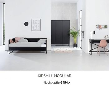 Aanbiedingen Kidsmill modular nachtkastje - Kidsmill - Geldig van 21/07/2020 tot 17/08/2020 bij Babypark