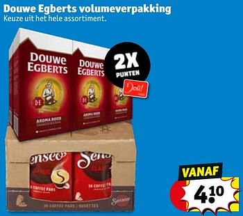Aanbiedingen Douwe egberts volumeverpakking - Douwe Egberts - Geldig van 21/07/2020 tot 02/08/2020 bij Kruidvat