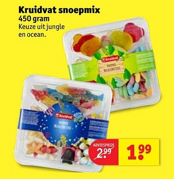 Aanbiedingen Kruidvat snoepmix - Huismerk - Kruidvat - Geldig van 21/07/2020 tot 02/08/2020 bij Kruidvat