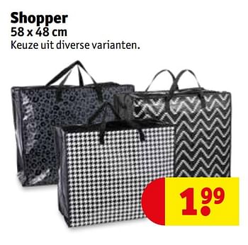 Aanbiedingen Shopper - Huismerk - Kruidvat - Geldig van 21/07/2020 tot 02/08/2020 bij Kruidvat