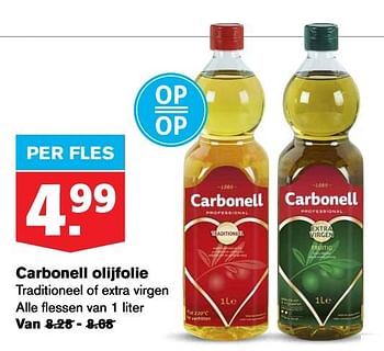 Aanbiedingen Carbonell olijfolie - Carbonell - Geldig van 22/07/2020 tot 28/07/2020 bij Hoogvliet