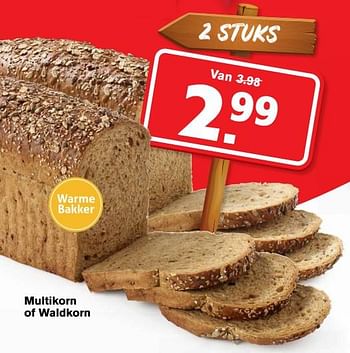 Aanbiedingen Multikorn of waldkorn - Huismerk - Hoogvliet - Geldig van 22/07/2020 tot 28/07/2020 bij Hoogvliet