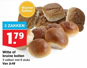 Aanbiedingen Witte of bruine bollen - Huismerk - Hoogvliet - Geldig van 22/07/2020 tot 28/07/2020 bij Hoogvliet