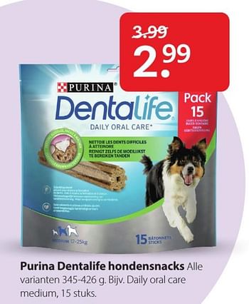 Aanbiedingen Purina dentalife hondensnacks - Purina - Geldig van 20/07/2020 tot 02/08/2020 bij Boerenbond