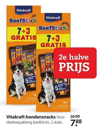 Aanbiedingen Vitakraft hondensnacks - Vitakraft - Geldig van 20/07/2020 tot 02/08/2020 bij Boerenbond