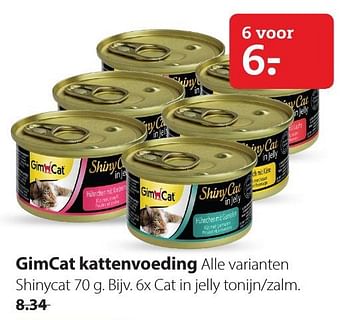 Aanbiedingen Gimcat kattenvoeding - Gim Cat - Geldig van 20/07/2020 tot 02/08/2020 bij Boerenbond