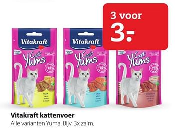 Aanbiedingen Vitakraft kattenvoer - Vitakraft - Geldig van 20/07/2020 tot 02/08/2020 bij Boerenbond