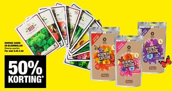 Aanbiedingen Diverse zaden en bloembollen - Huismerk - Big Bazar - Geldig van 27/07/2020 tot 09/08/2020 bij Big Bazar