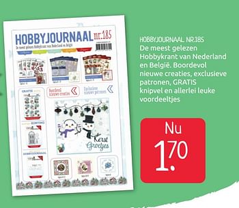 Aanbiedingen Hobbyjournaal nr.185 - Huismerk - Boekenvoordeel - Geldig van 31/07/2020 tot 07/08/2020 bij Boekenvoordeel