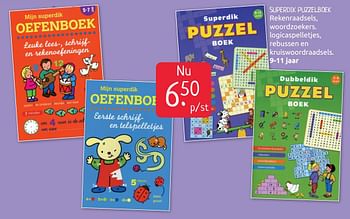 Aanbiedingen Superdik puzzelboek - Huismerk - Boekenvoordeel - Geldig van 31/07/2020 tot 07/08/2020 bij Boekenvoordeel