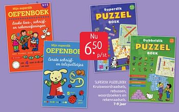 Aanbiedingen Superdik puzzelboek - Huismerk - Boekenvoordeel - Geldig van 31/07/2020 tot 07/08/2020 bij Boekenvoordeel