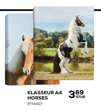 Aanbiedingen Klasseur a4 horses - Huismerk - Supra Bazar - Geldig van 07/08/2020 tot 15/09/2020 bij Supra Bazar