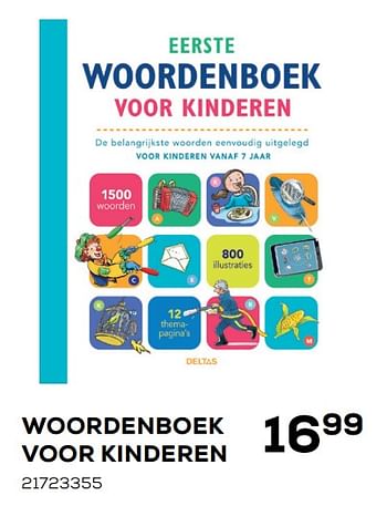 Aanbiedingen Woordenboek voor kinderen - Huismerk - Supra Bazar - Geldig van 07/08/2020 tot 15/09/2020 bij Supra Bazar