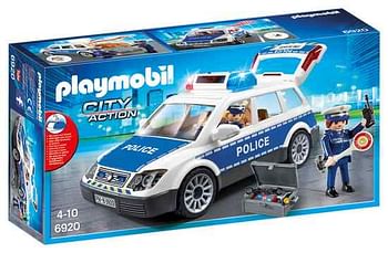 Aanbiedingen 6920 Politiepatrouille met licht en geluid - Playmobil - Geldig van 08/08/2020 tot 06/09/2020 bij ToyChamp