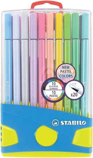 Aanbiedingen Stabilo Pen 68 Pastel Parade - Stabilo - Geldig van 08/08/2020 tot 06/09/2020 bij ToyChamp