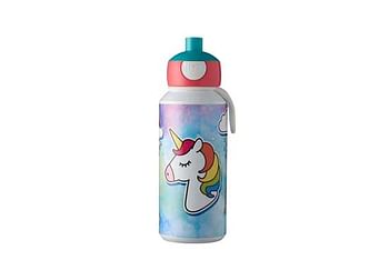 Aanbiedingen Unicorn pop up drinkfles 400ml - Mepal - Geldig van 08/08/2020 tot 06/09/2020 bij ToyChamp
