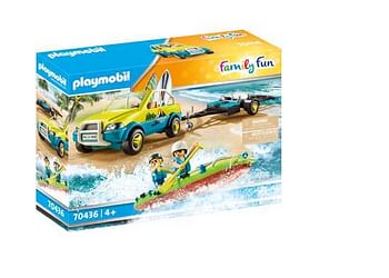 Aanbiedingen 70436 Strandwagen met kano's - Playmobil - Geldig van 08/08/2020 tot 06/09/2020 bij ToyChamp