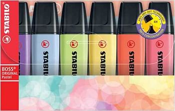 Aanbiedingen Stabilo Boss Original pastel etui 6st (new colors) - Stabilo - Geldig van 08/08/2020 tot 06/09/2020 bij ToyChamp
