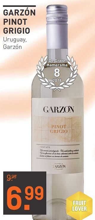 Aanbiedingen Garzón pinot grigio uruguay, garzón - Rosé wijnen - Geldig van 03/08/2020 tot 23/08/2020 bij Gall & Gall