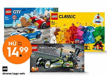 Aanbiedingen Diverse lego-sets - Lego - Geldig van 10/08/2020 tot 23/08/2020 bij Blokker
