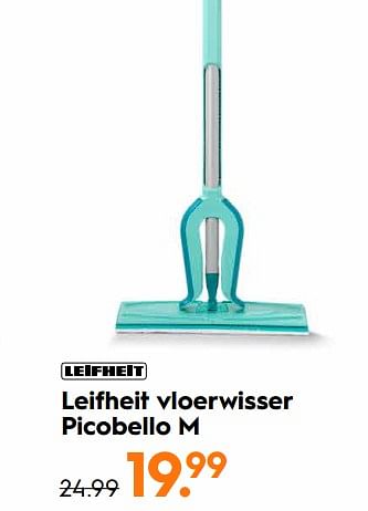 Aanbiedingen Leifheit vloerwisser picobello m - Leifheit - Geldig van 10/08/2020 tot 23/08/2020 bij Blokker