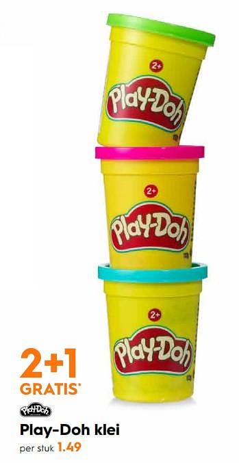Aanbiedingen Play-doh klei - Play-Doh - Geldig van 10/08/2020 tot 23/08/2020 bij Blokker