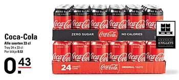 Aanbiedingen Coca-cola - Coca Cola - Geldig van 06/08/2020 tot 24/08/2020 bij Sligro