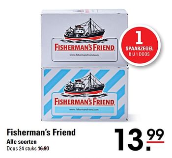 Aanbiedingen Fisherman`s friend - Fisherman's Friend - Geldig van 06/08/2020 tot 24/08/2020 bij Sligro