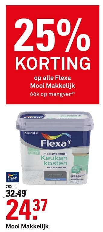Aanbiedingen Mooi makkelijk - Flexa - Geldig van 10/08/2020 tot 23/08/2020 bij Karwei