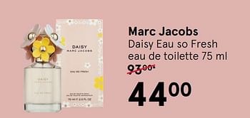 Aanbiedingen Marc jacobs daisy eau so fresh eau de toilette - Marc Jacobs - Geldig van 10/08/2020 tot 23/08/2020 bij Etos