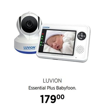 Aanbiedingen Luvion essential plus babyfoon - Luvion - Geldig van 18/08/2020 tot 21/09/2020 bij Babypark