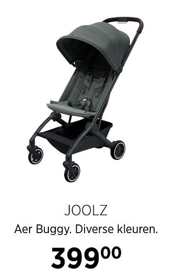 Aanbiedingen Joolz aer buggy - Joolz - Geldig van 18/08/2020 tot 21/09/2020 bij Babypark