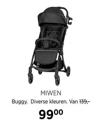 Aanbiedingen Miwen buggy - Miwen - Geldig van 18/08/2020 tot 21/09/2020 bij Babypark