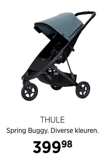 Aanbiedingen Thule spring buggy - Thule - Geldig van 18/08/2020 tot 21/09/2020 bij Babypark