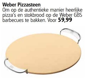 Aanbiedingen Weber pizzasteen - Weber - Geldig van 06/08/2020 tot 30/08/2020 bij Life & Garden