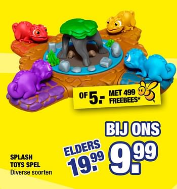Aanbiedingen Splash toys spel - Huismerk - Big Bazar - Geldig van 07/09/2020 tot 20/09/2020 bij Big Bazar