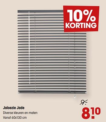 Aanbiedingen Jaloezie jade - Huismerk - Kwantum - Geldig van 14/09/2020 tot 27/09/2020 bij Kwantum