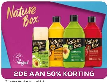 Aanbiedingen Naturee box 2de aan 50% korting - Nature Box - Geldig van 16/09/2020 tot 27/10/2020 bij Supra Bazar