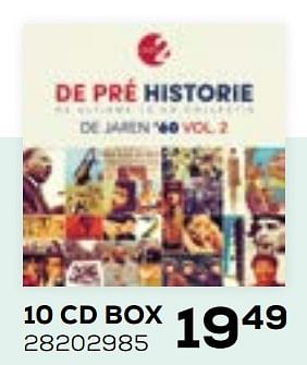 Aanbiedingen De pré historie 10 cd box - Huismerk - Supra Bazar - Geldig van 16/09/2020 tot 27/10/2020 bij Supra Bazar