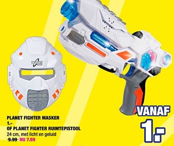 Aanbiedingen Planet fighter masker - Huismerk - Big Bazar - Geldig van 21/09/2020 tot 04/10/2020 bij Big Bazar