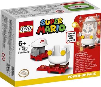 Aanbiedingen 71370 LEGO Super Mario Power-uppakket: Vuur-Mario - Lego - Geldig van 26/09/2020 tot 11/10/2020 bij ToyChamp