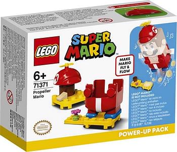 Aanbiedingen 71371 LEGO Super Mario Power-uppakket: Propeller-M - Lego - Geldig van 26/09/2020 tot 11/10/2020 bij ToyChamp