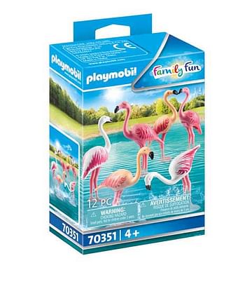 Aanbiedingen 70351 Zwerm flamingo's - Playmobil - Geldig van 26/09/2020 tot 11/10/2020 bij ToyChamp