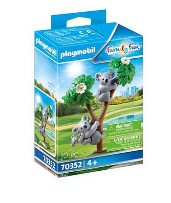 Aanbiedingen 70352 2 Koala's met baby - Playmobil - Geldig van 26/09/2020 tot 11/10/2020 bij ToyChamp