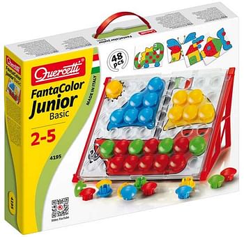 Aanbiedingen FantaColor Junior Basic 16 kaarten - Quercetti - Geldig van 26/09/2020 tot 11/10/2020 bij ToyChamp