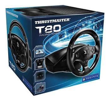 Aanbiedingen PS4 T80 Racing Wheel - Thrustmaster - Geldig van 26/09/2020 tot 11/10/2020 bij ToyChamp